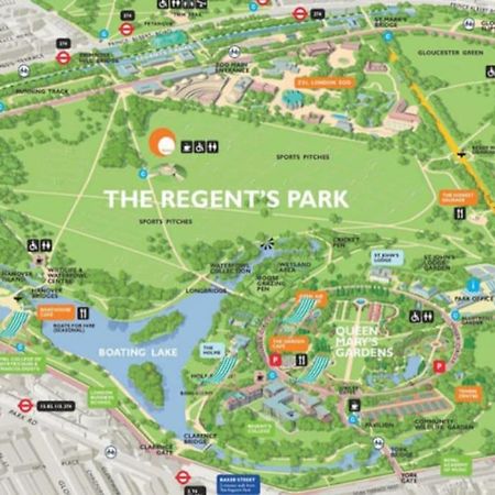 Comfy 1Br Flat V Close To Euston And Regent'S Park Londres Exterior foto